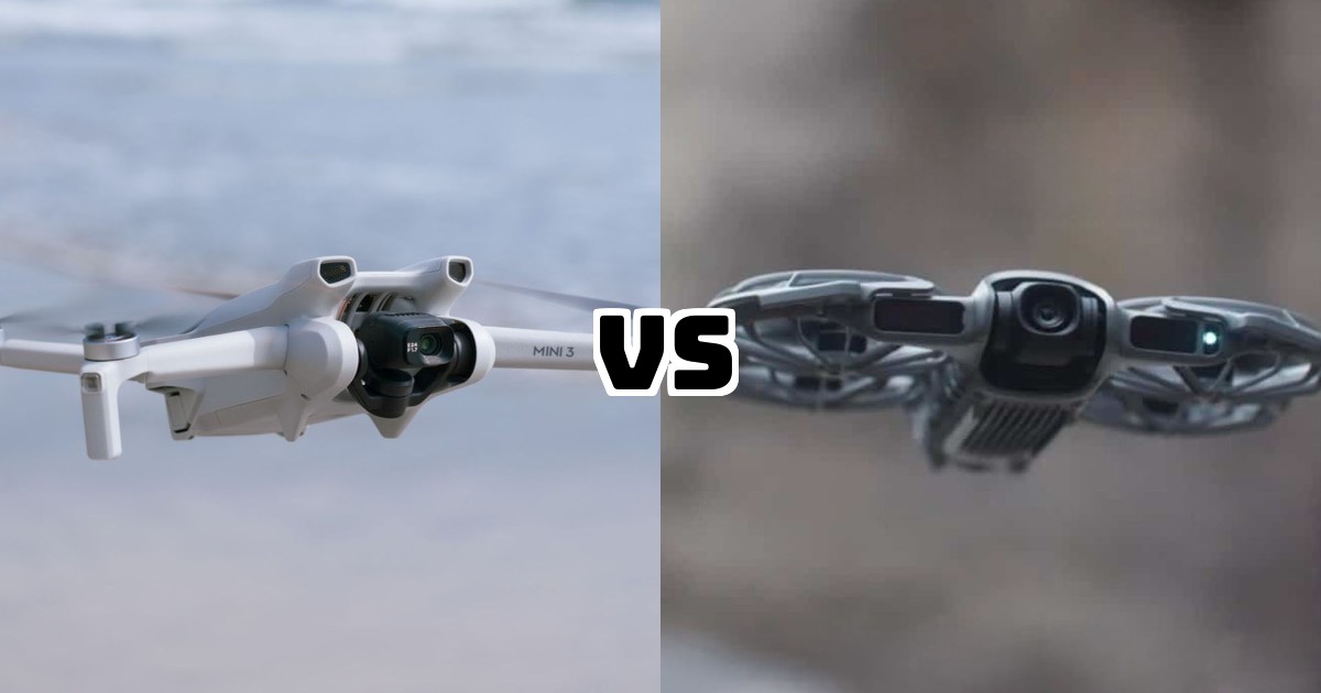 DJI Mini 3 vs DJI Neo 2