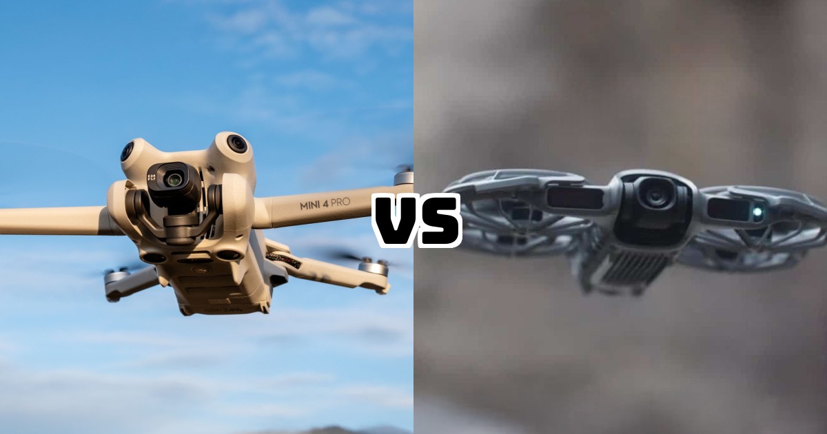 DJI Mini 4 Pro vs DJI Neo 2