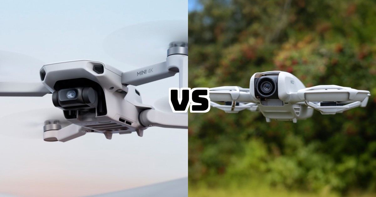 DJI Mini 4K vs DJI Neo