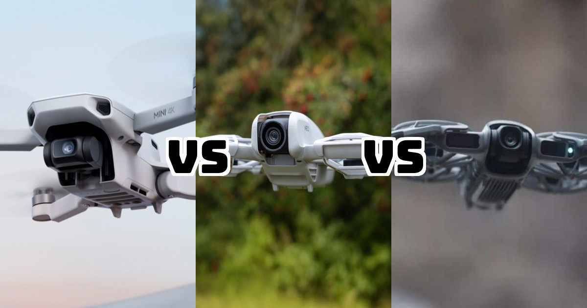 DJI Mini 4K vs DJI Neo vs DJI Neo 2
