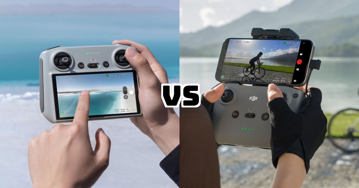 DJI RC 2 vs DJI RC-N3 Remote Controller